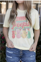 Hello Peeps Easter T Shirt